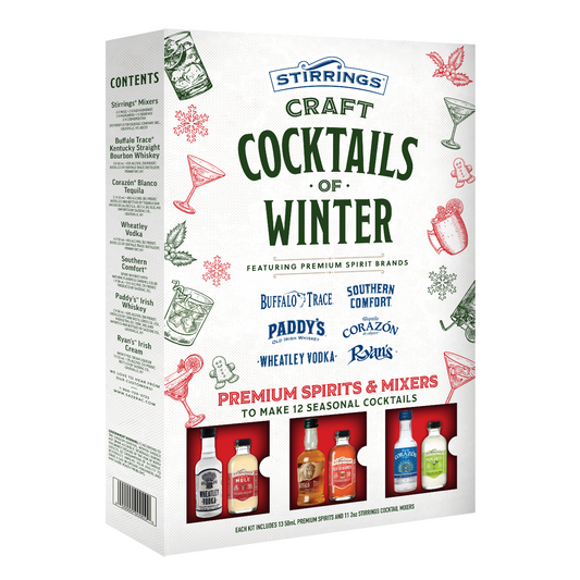 Stirrings Winter Cocktail Calendar